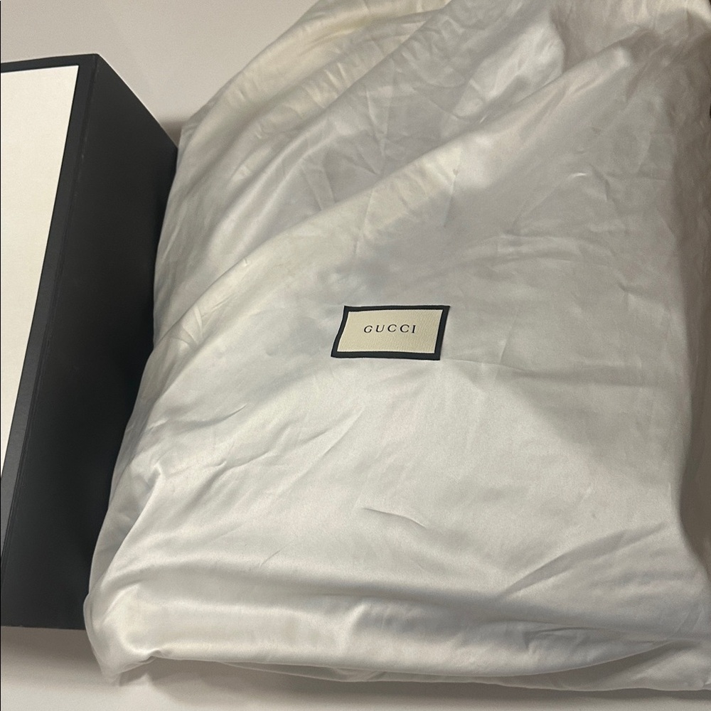 Gucci Beige and Brown Tote with Iconic Stripes - Picture 10 of 14